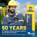 Gerdau Celebrates 50th Anniversary of Special Steel Production in the United States